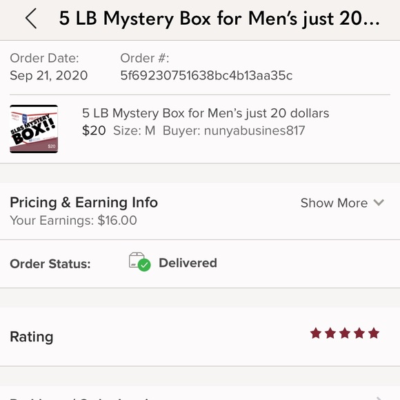 5 LB Mystery Box for Men’s just 50 dollars - Picture 7 of 16